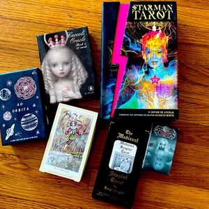 Lot of 6 Tarot Decks